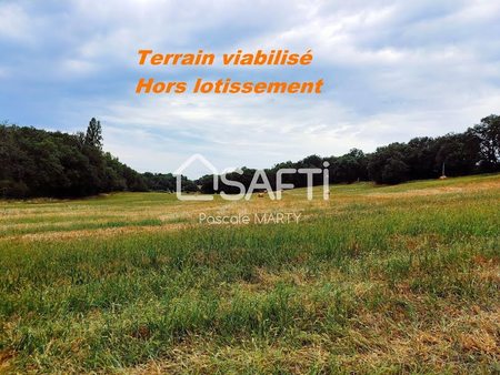 vente terrain 1018 m²