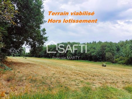 vente terrain 1188 m²