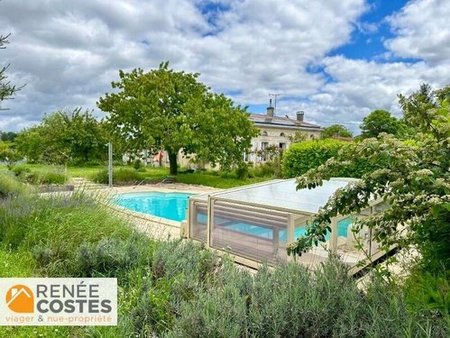 vente en nue propriété - f80 ans - bordeaux (33000)