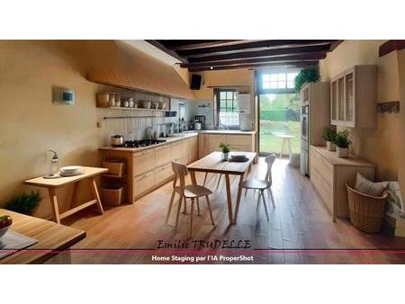 vente longère et corps de ferme à chahaignes (72340) : à vendre / 154m² chahaignes