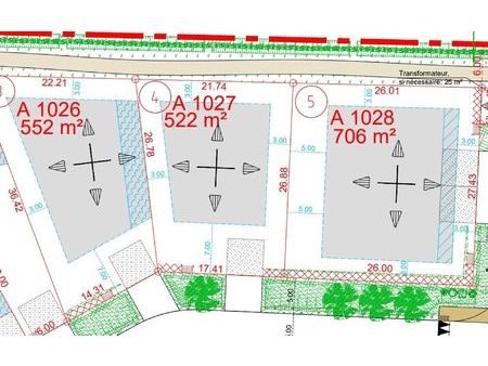 terrain escoville m² t- à vendre  97 000 €