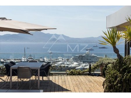cannes croisette - palm beach - unique penthouse luxueux - mzipb149