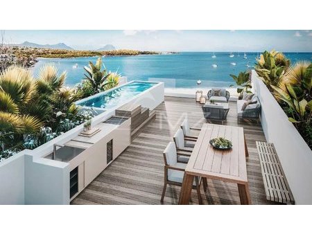 ile maurice - penthouse avec vue sur le morne - riviere noire - mzimc232