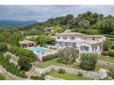 proche saint-paul-de-vence - villa provençale avec vue panoramique - mziloap113
