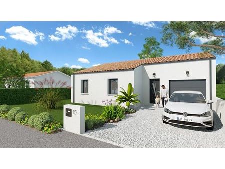 vente maison neuf 4 pièces 85m2 dompierre-sur-mer - 357990 € - surface privée