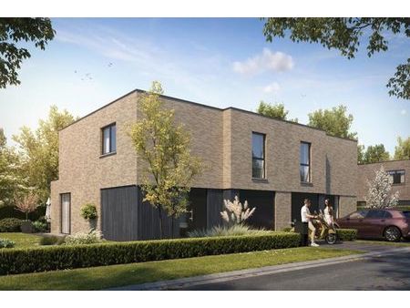 nieuwbouw woningen met 3 slpk en garage te sint-amandsberg