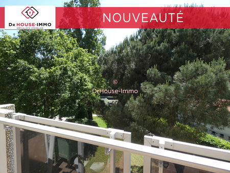 studio 28 m² avec balcon et place de parking privé à 200m de la plage