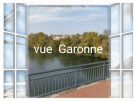 studio vue garonne