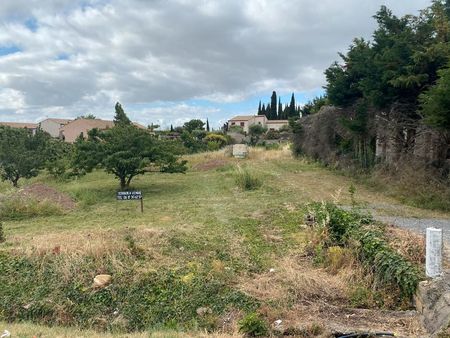 vente terrain constructible caunes minervois