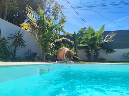 maison villa neuve t4 avec piscine  jardin et local aménagé en t2 indépendant avec jardin 