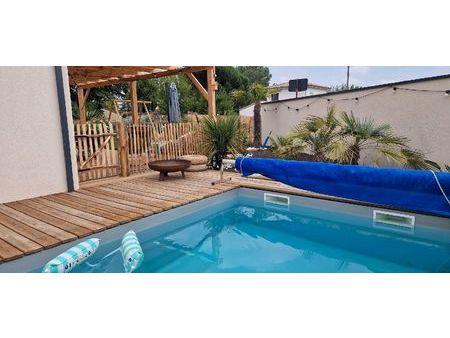 villa 130 m2 avec piscine et jardin