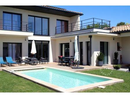 a vendre mudaison : villa 5 pieces 148m2 sur 500m2 de terrain avec piscine garage et...