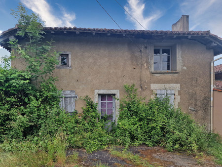 projet de rénovation - maison ancienne en pierre avec dépendance et jardin à saulgond