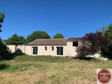 ancienne grange de 139 m²  rénovée avec dépendance attenante et terrasse sur un parc de 2 