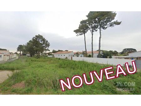 terrain 429 m² olonne sur mer