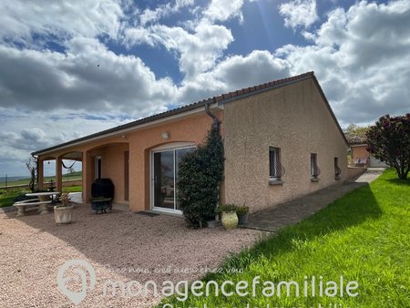 à vendre : magnifique maison de plain-pied   jardin arboré 