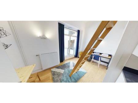 appartement t1 meublé et équipé en coliving