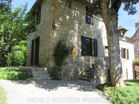 secteur vallon magnifique et authentique maison en pierre calcai