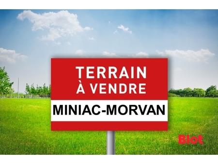 terrain - 368m² - miniac morvan