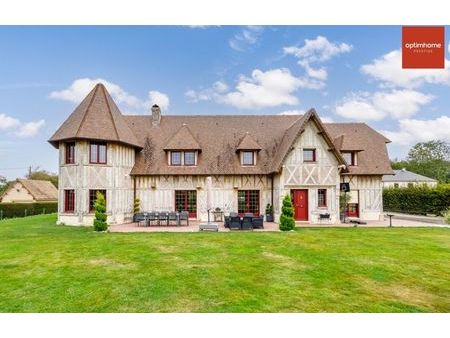 vente maison 6 pièces 250 m² épreville-en-lieuvin (27560)