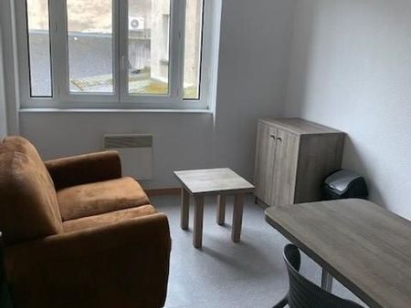 appartement f2 à louer - 2 pièces - 25 m2 - gueret - 23 - limousin