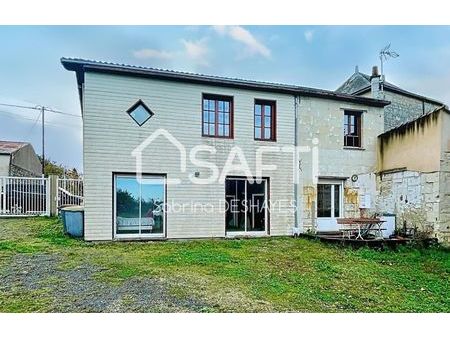 vente maison 7 pièces 158 m² montreuil-bellay (49260)