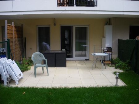 appartement rdc avec jardin