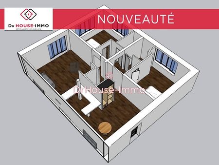 vente appartement 1 pièce 85 m²