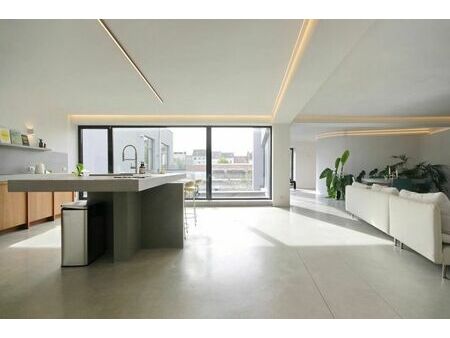 le long du canal : magnifique loft penthouse de 170m² avec 2