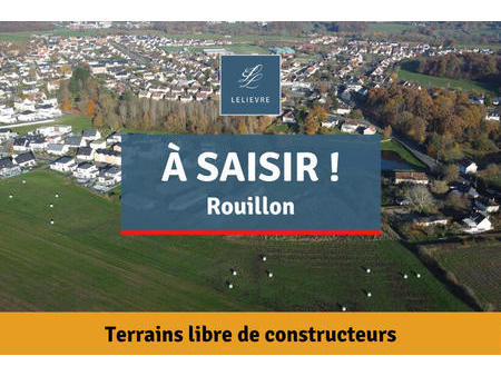 vente terrain à rouillon (72700) : à vendre / 258m² rouillon