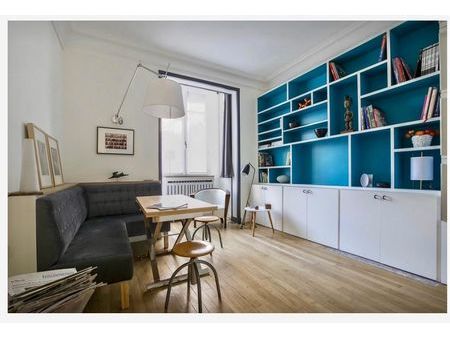 à louer : appartement meublé 2 pièces quartier raspail/montparnasse