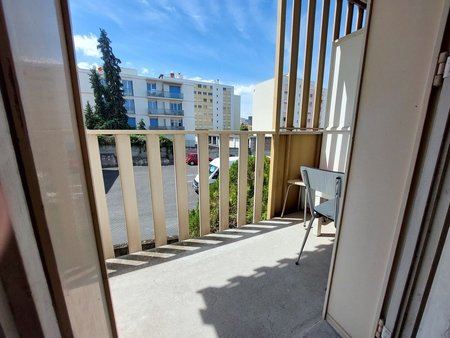 appartement t1 + balcon + parking