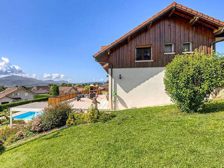 maison annecy 5 pieces - 180 m² - vue lac - piscine et dépendances