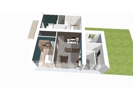 appartement neuf 90m2 + jardin + terrasse + parking