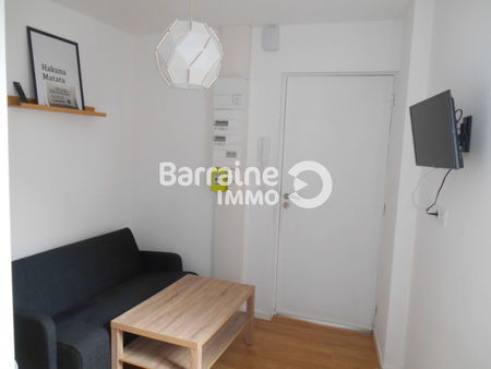 location : appartement t1 meublé (18 m²) à morlaix