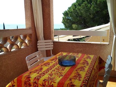 studio charmant cote d’azur vue mer plage 300 m wifi