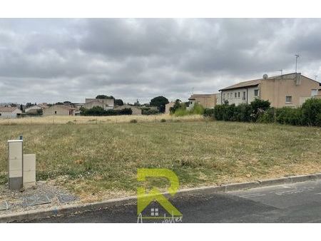 vente terrain 704 m² servian (34290)