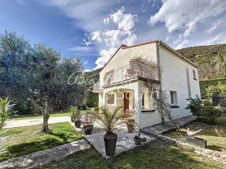 villa avec jardin  garage et vues  arles-sur-tech