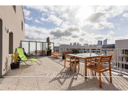 nanterre universite duplex 5 pièces avec grande terrasse et balcons