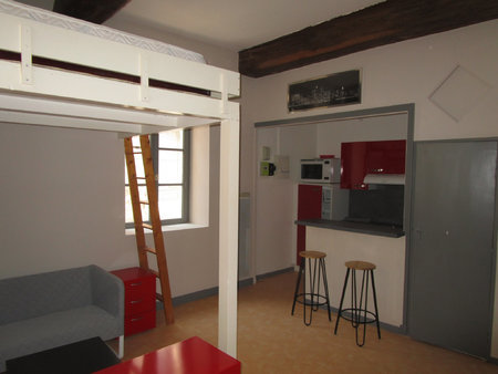 studio meuble 26 m2 centre ville - wilson