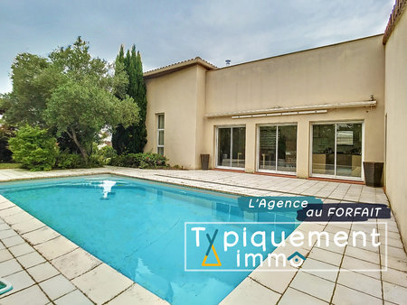 villa t6 avec sous-sol sur terrain 900m² et piscine