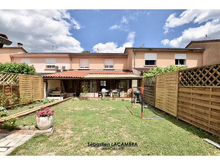 albi - maison 93 m² - 3 chambres - jardin - terrasses - garage