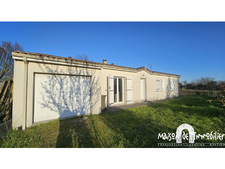 a vendre à merpins - pavillon de plain de 5 pièces - 112m2