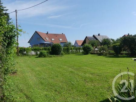 terrain à vendre - 690 m2 - griesheim pres molsheim - 67 - alsace