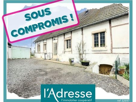 vente maison 3 pièces 58.66 m²