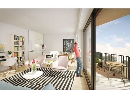 delta view - appartement 1 ch. & terrasse 16 m²