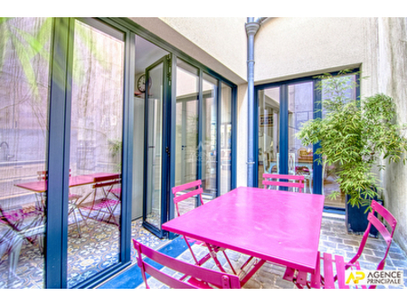 versailles rive-droite maison de ville 6 pièces 128 m² au sol avec terrasses  patio et pla