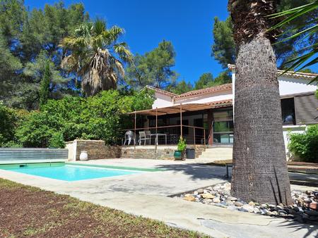 super lecques !!!!! villa 140 m2 env - 1000 m2 de terrain 3/4 ch - piscine