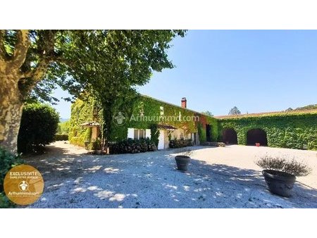 exclusivité très grand domaine à vendre dans le sud tarn