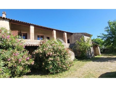 sud d'alès mas 166 m² avec terrain 2650m² constructible